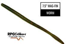 Load image into Gallery viewer, Mag-Fin Worm  7.5”
